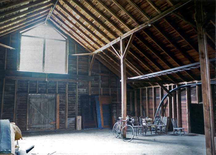 The barn loft