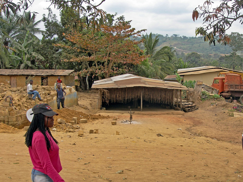 The ceremonial shed/temple