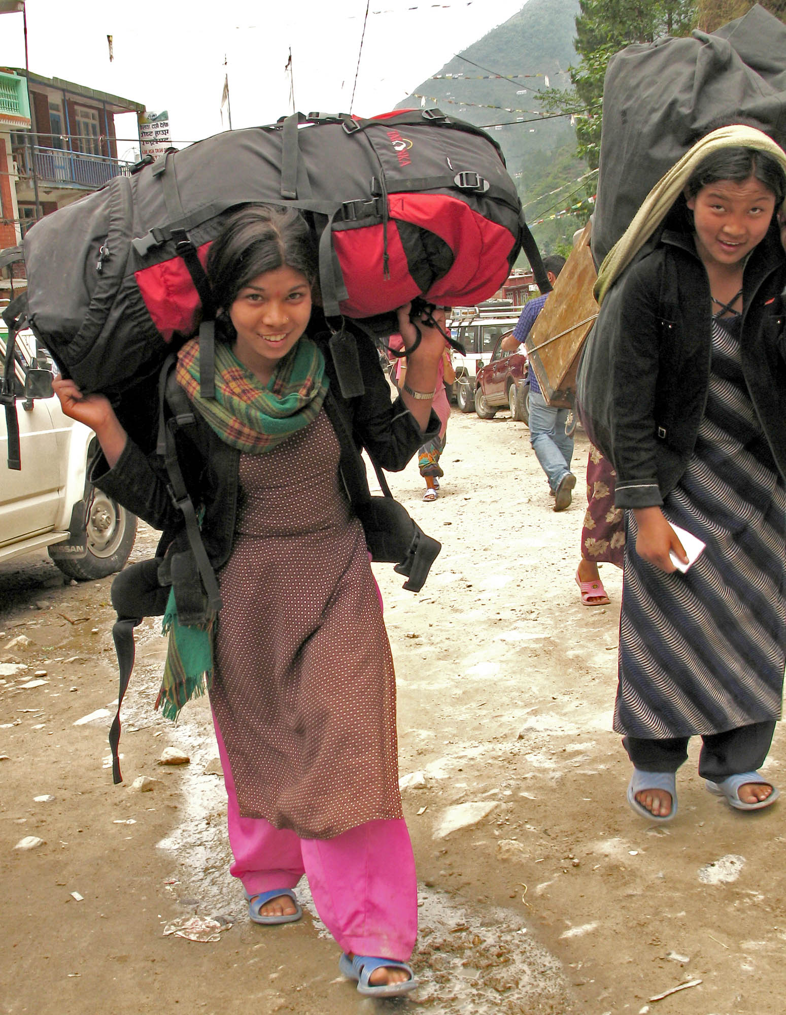 Carrying Bags at the Border