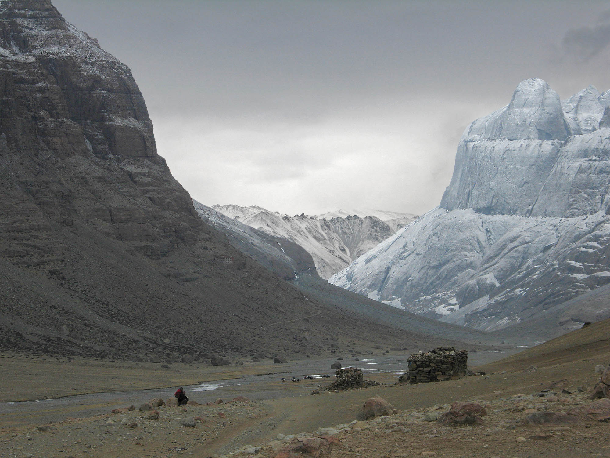 Storm Approaching on the Kora, First Day