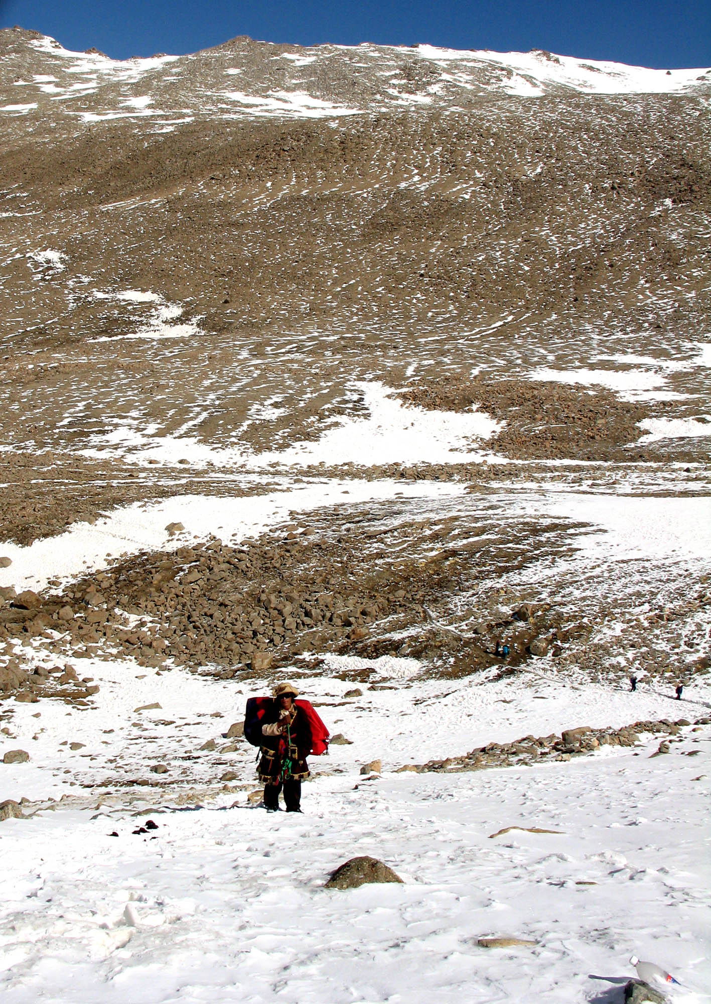 Porter Moves Up the Pass