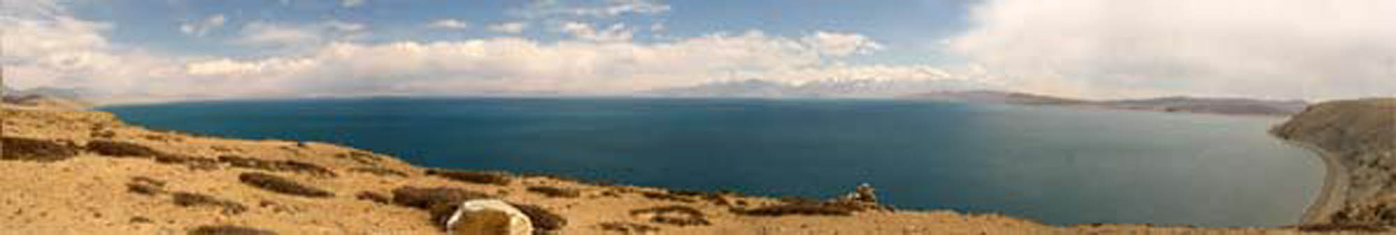 Lake Manasarovar panorama